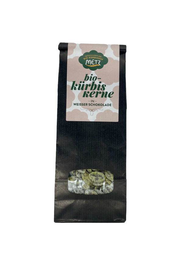 BIO Kürbiskerne - weiße Schokolade